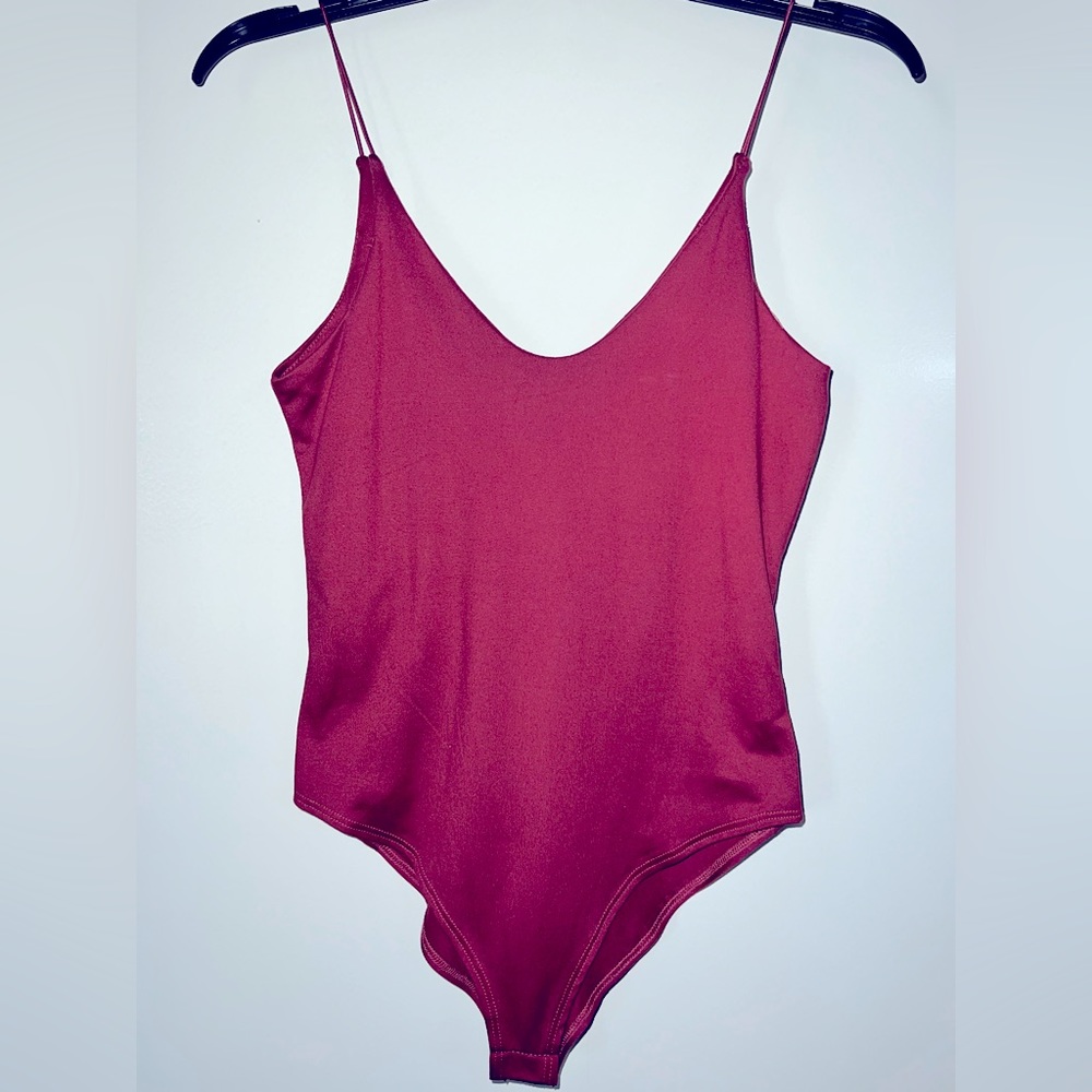 Maroon body suit never worn